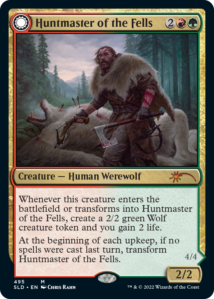 Huntmaster of the Fells // Ravager of the Fells [Secret Lair Drop Series] - Destination Retro