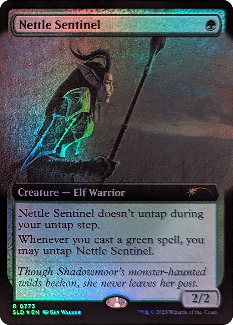 Nettle Sentinel (Extended Art) [Secret Lair Drop Series] - Destination Retro