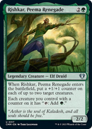 Rishkar, Peema Renegade [Commander Masters] - Destination Retro