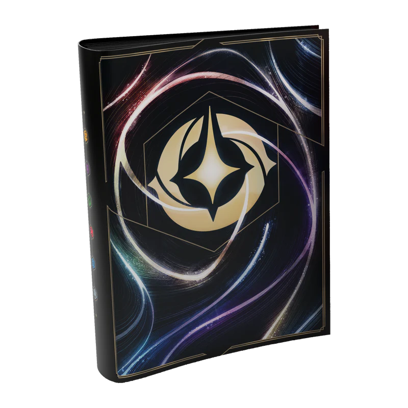 TCG - DISNEY LORCANA  -  9-POCKET PORTFOLIO - CARDBACK LOREBOOK (HOLDS 252 CARDS) - Destination Retro