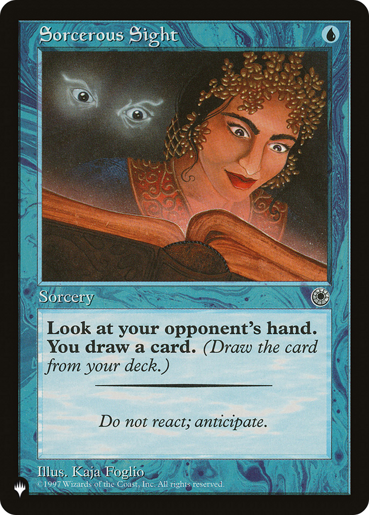 Sorcerous Sight [The List] - Destination Retro