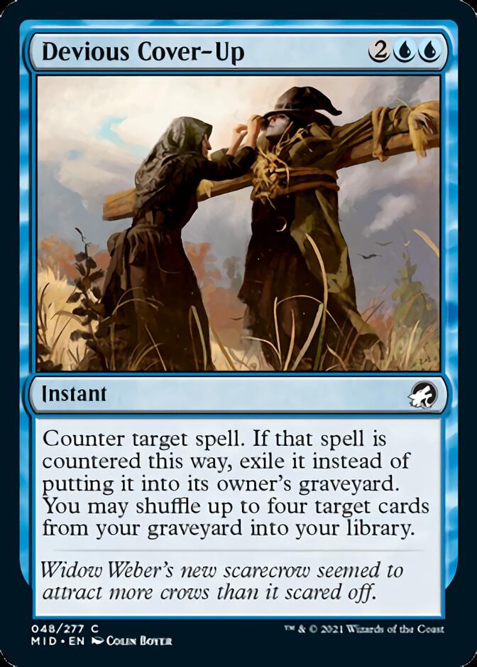 Devious Cover-Up [Innistrad: Midnight Hunt] - Destination Retro