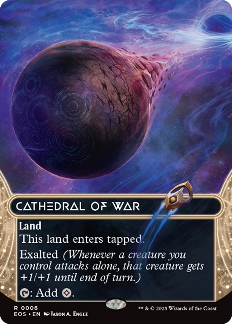 Cathedral of War (0006) (Borderless) [Edge of Eternities: Stellar Sights] - Destination Retro