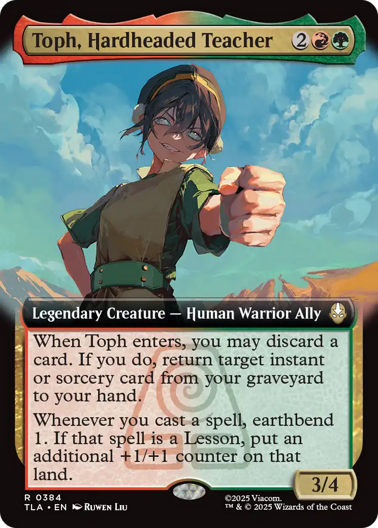 Toph, Hardheaded Teacher (Extended Art) [Avatar: The Last Airbender] - Destination Retro