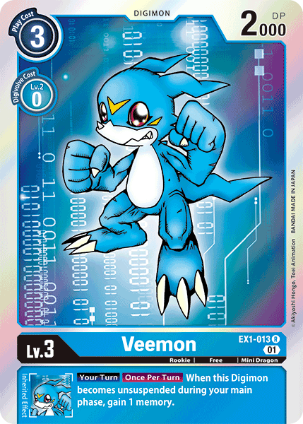 Veemon [EX1-013] [Classic Collection] - Destination Retro