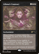 Liliana's Contract (Foil Etched) [Secret Lair Drop Series] - Destination Retro