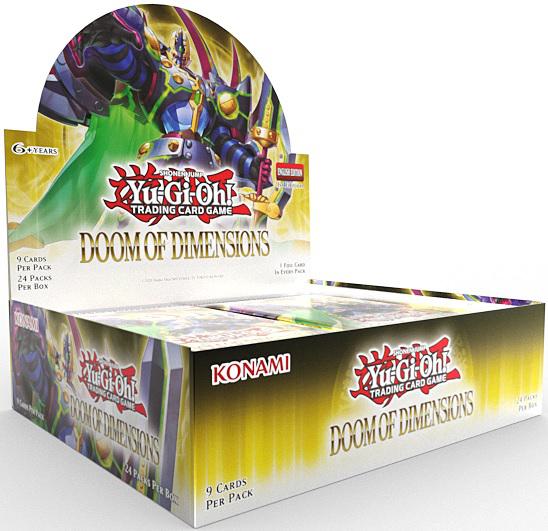 Yu-Gi-Oh! Doom of Dimensions Booster Box (Available September 26th) - Destination Retro