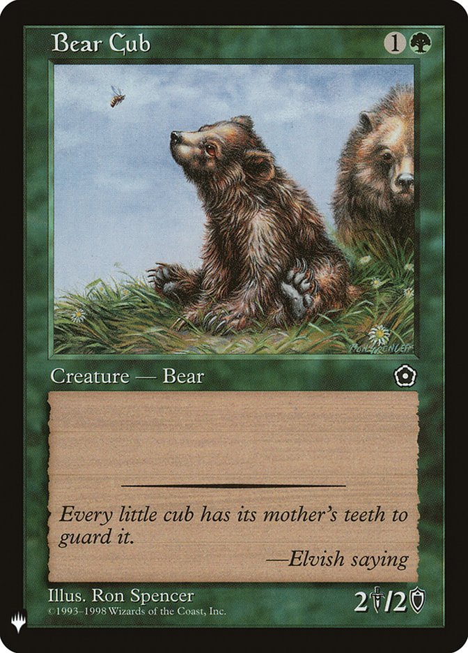 Bear Cub [Mystery Booster] - Destination Retro