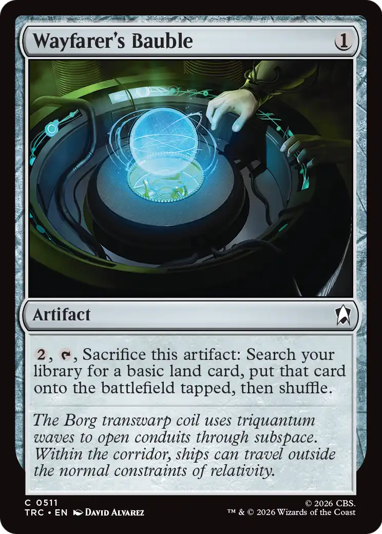 Wayfarer's Bauble (Surge Foil) [Star Trek Commander] - Destination Retro