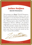 Julien Nuijten Bio [World Championship Decks 2004] - Destination Retro