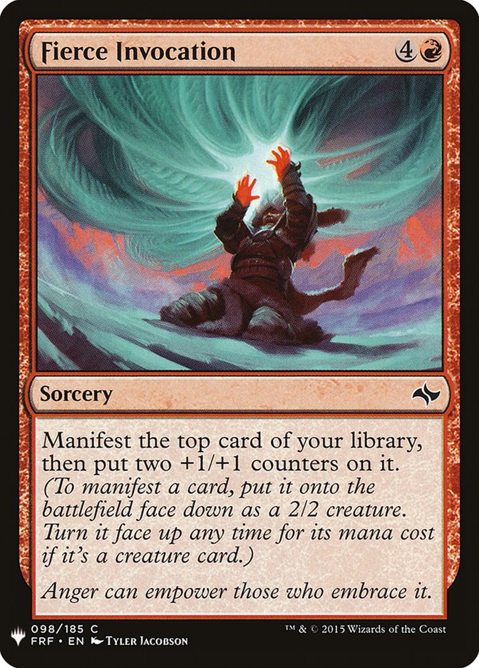 Fierce Invocation [Mystery Booster] - Destination Retro