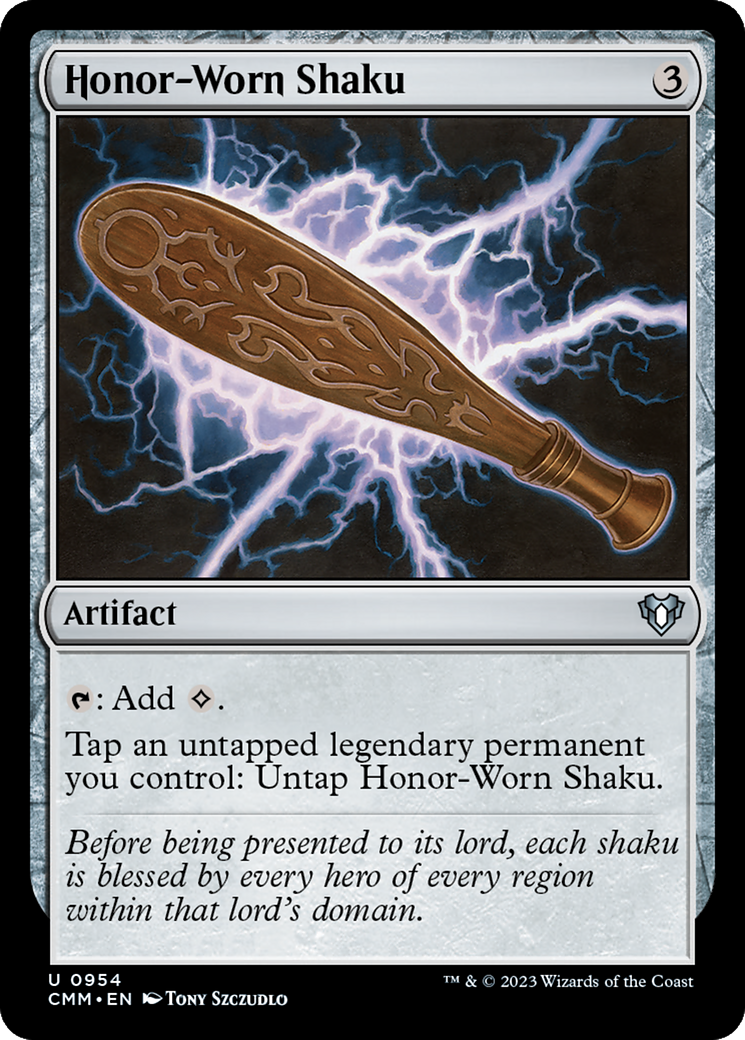 Honor-Worn Shaku [Commander Masters] - Destination Retro