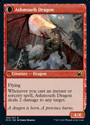 Smoldering Egg // Ashmouth Dragon [Innistrad: Midnight Hunt] - Destination Retro