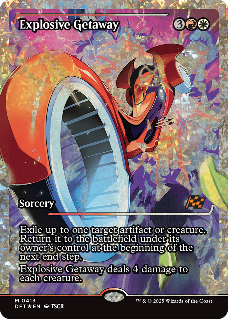Explosive Getaway (Promo Pack) [Aetherdrift Promos] - Destination Retro