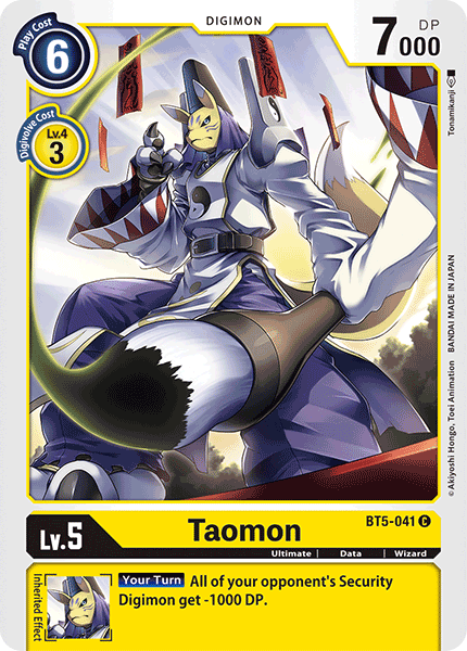 Taomon [BT5-041] [Battle of Omni] - Destination Retro