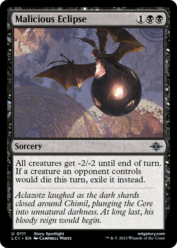 Malicious Eclipse [The Lost Caverns of Ixalan] - Destination Retro