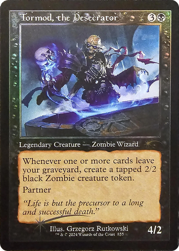 Tormod, the Desecrator (Retro Frame) [Secret Lair Drop Series] - Destination Retro