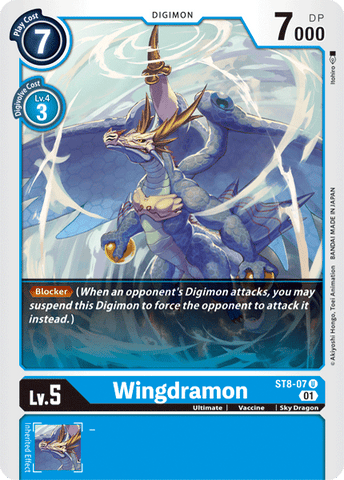 Wingdramon [ST8-07] [Starter Deck: Ulforce Veedramon] - Destination Retro