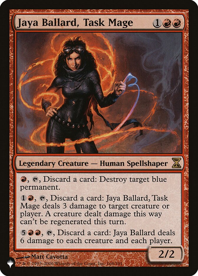 Jaya Ballard, Task Mage [The List] - Destination Retro