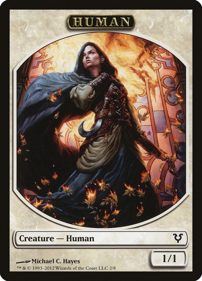 Human Token (2/8) [Avacyn Restored Tokens] - Destination Retro