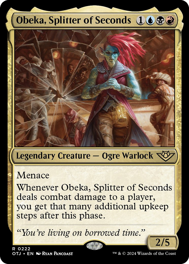 Obeka, Splitter of Seconds [Outlaws of Thunder Junction] - Destination Retro