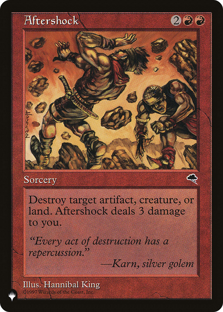 Aftershock [The List] - Destination Retro