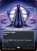 Ancient Tomb (0136) (Borderless) (Galaxy Foil) [Edge of Eternities: Stellar Sights] - Destination Retro