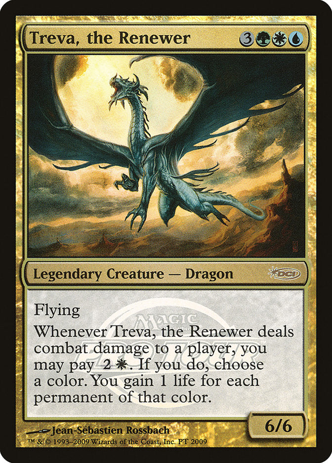 Treva, the Renewer (Pro Tour) [Pro Tour Promos] - Destination Retro