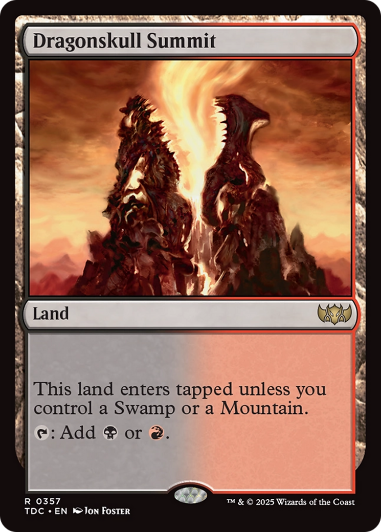 Dragonskull Summit [Tarkir: Dragonstorm Commander] - Destination Retro