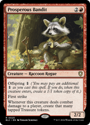 Prosperous Bandit [Bloomburrow Commander] - Destination Retro