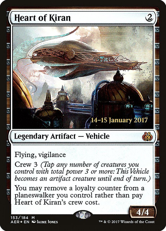 Heart of Kiran [Aether Revolt Prerelease Promos] - Destination Retro