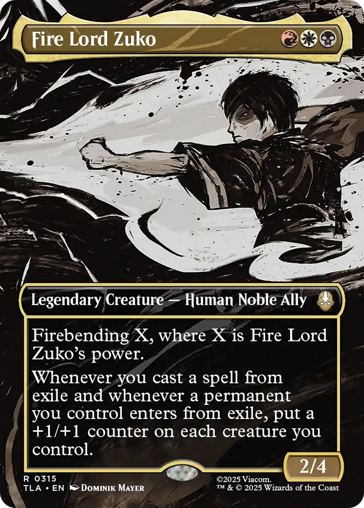 Fire Lord Zuko (Borderless) [Avatar: The Last Airbender] - Destination Retro