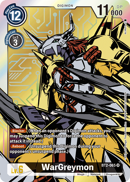WarGreymon [BT2-065] (Alternate Art) [Release Special Booster Ver.1.0] - Destination Retro