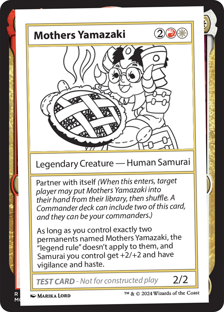 Mothers Yamazaki [Mystery Booster 2 Playtest Cards] - Destination Retro