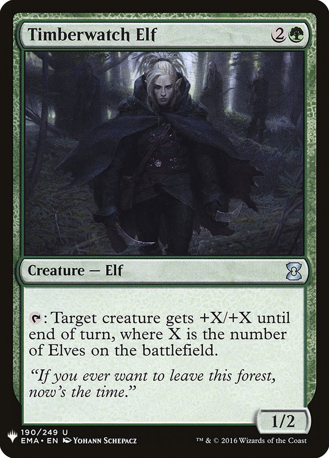Timberwatch Elf [Mystery Booster] - Destination Retro
