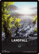 Landfall Theme Card [Foundations Jumpstart Front Cards] - Destination Retro