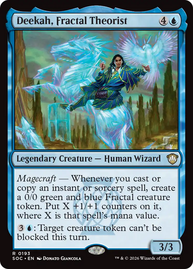 Deekah, Fractal Theorist [Secrets of Strixhaven Commander] - Destination Retro