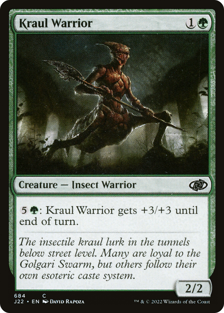Kraul Warrior [Jumpstart 2022] - Destination Retro