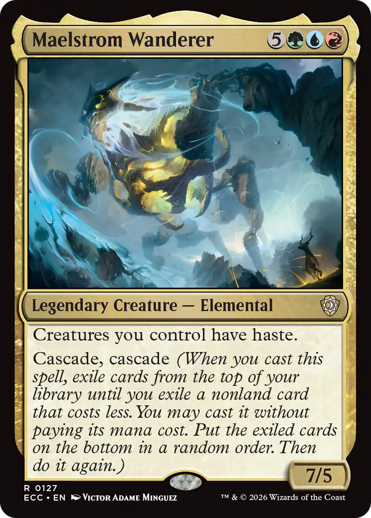 Maelstrom Wanderer [Lorwyn Eclipsed Commander] - Destination Retro