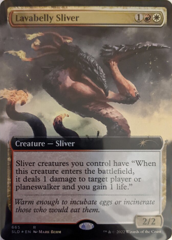 Lavabelly Sliver (Extended Art) [Secret Lair Drop Promos] - Destination Retro