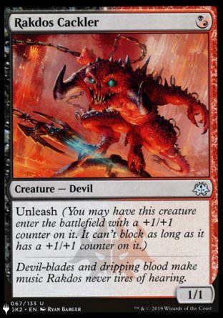 Rakdos Cackler [The List] - Destination Retro