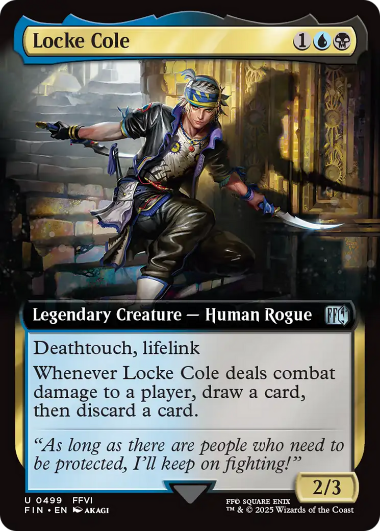 Locke Cole (Extended Art) [FINAL FANTASY] - Destination Retro