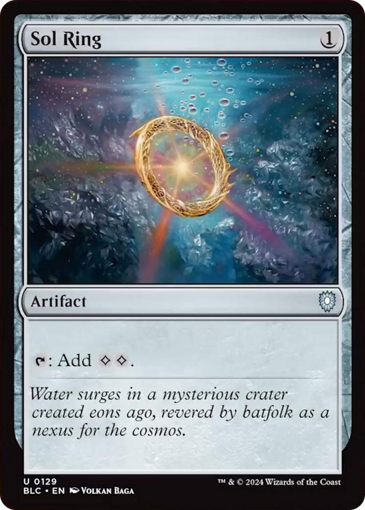 Sol Ring [Bloomburrow Commander] - Destination Retro