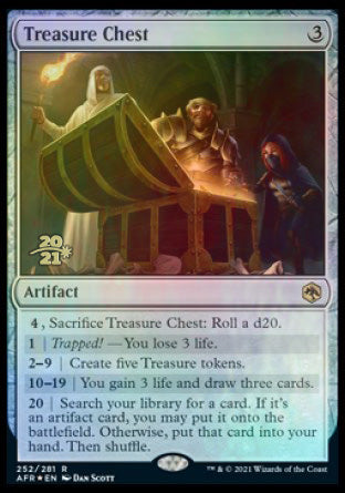 Treasure Chest [Dungeons & Dragons: Adventures in the Forgotten Realms Prerelease Promos] - Destination Retro