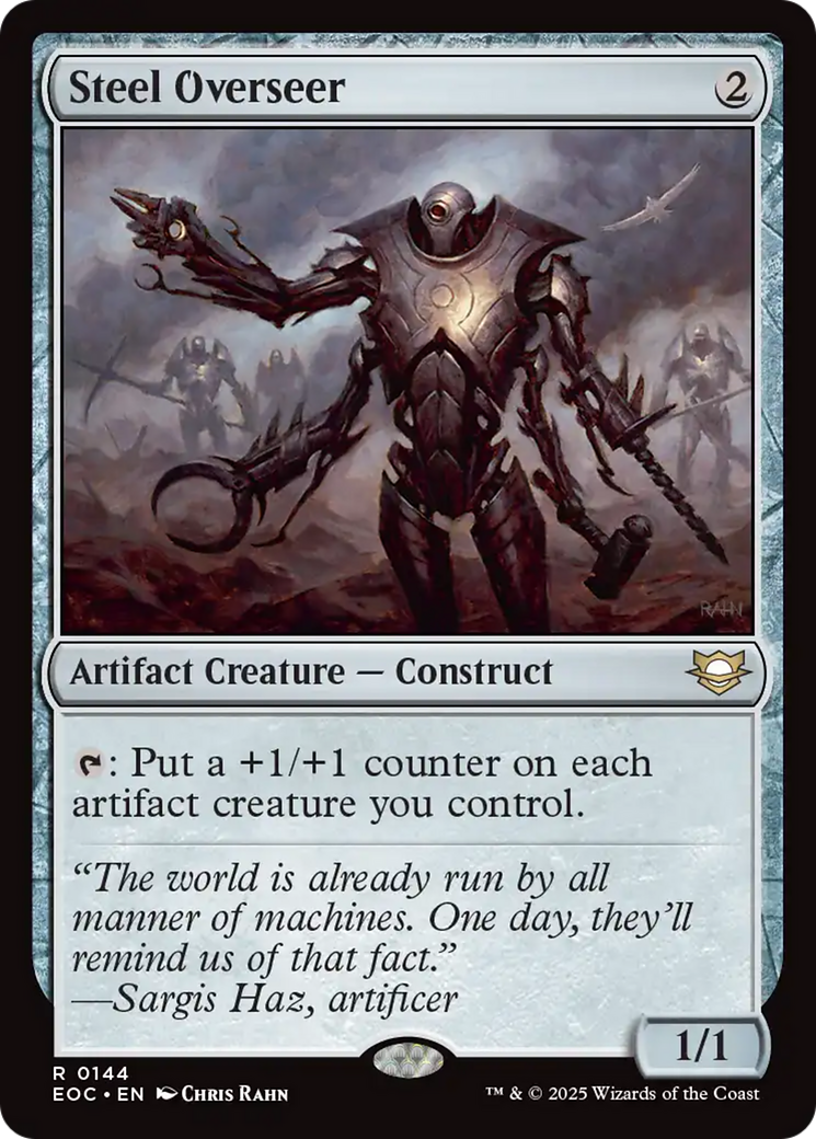 Steel Overseer [Edge of Eternities Commander] - Destination Retro