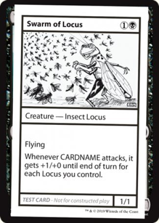 Swarm of Locus (2021 Edition) [Mystery Booster Playtest Cards] - Destination Retro