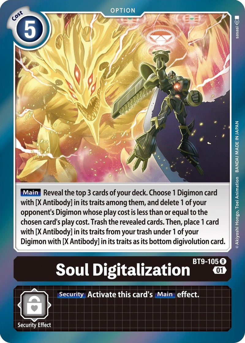 Soul Digitalization [BT9-105] [X Record] - Destination Retro
