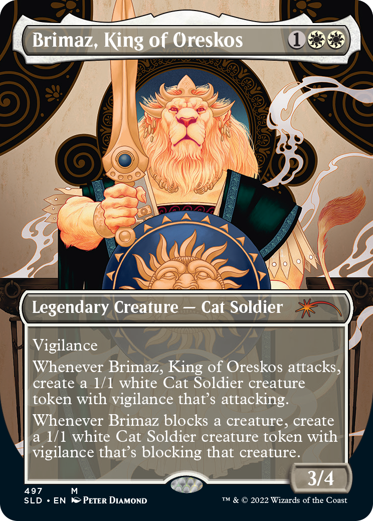 Brimaz, King of Oreskos (Borderless) [Secret Lair Drop Series] - Destination Retro