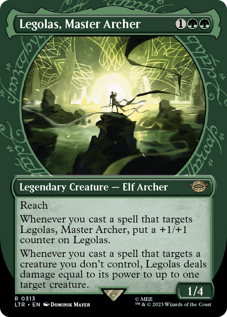 Legolas, Master Archer (Showcase Ring Frame) [The Lord of the Rings: Tales of Middle-Earth] - Destination Retro