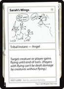 Sarah's Wings (2021 Edition) [Mystery Booster Playtest Cards] - Destination Retro